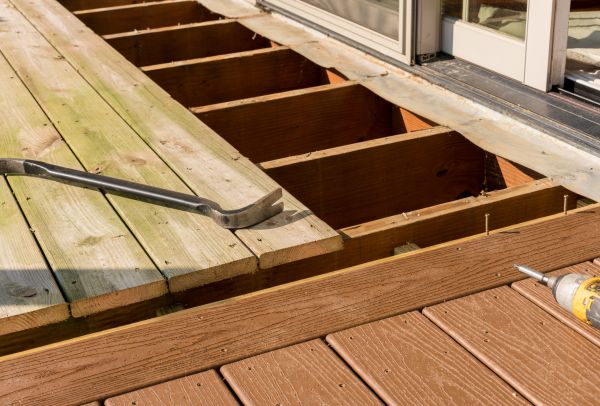 Cost of Old Deck Repair in York