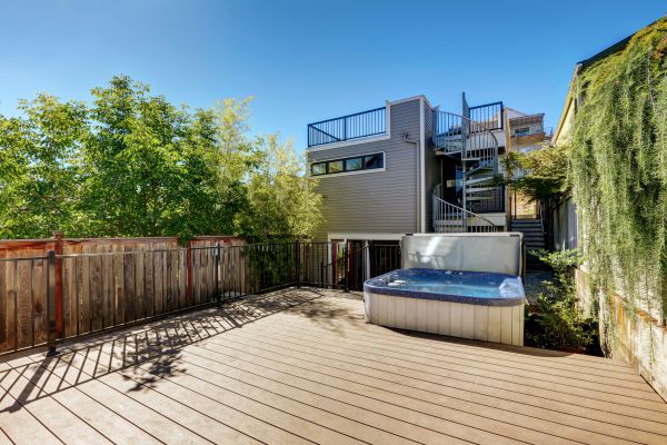 Hot Tub Deck Installation in York